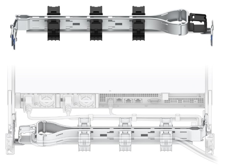 CMA-01 Cable management solution for Synology rackmount servers